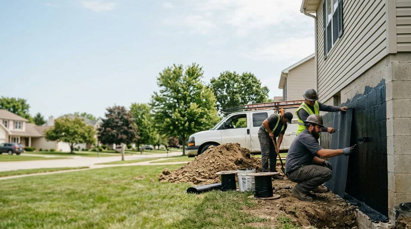 Basement Waterproofing in Cement City, MI near me